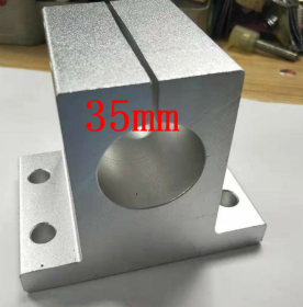 Side mounting type with bracket for aluminum base (Option: Silver-35mm)