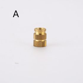 M2 Outer Diameter 3.8 and 4.0 Copper Nut Hot Melt Nut (Option: A)