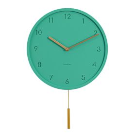 Cement Nordic Clock Light Luxury Silent Clock Wall Clock (Option: L)