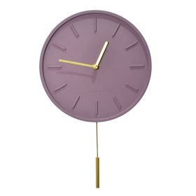 Cement Nordic Clock Light Luxury Silent Clock Wall Clock (Option: K)