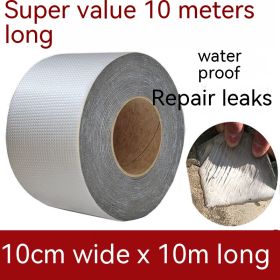 Butyl Rubber Tape Windproof Fixed House Leakage Thickening (Option: Width 10cmlength 10 M)