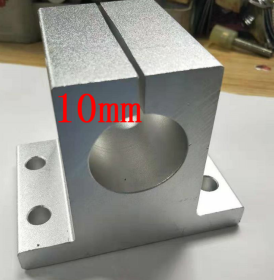 Side mounting type with bracket for aluminum base (Option: Silver-10mm)