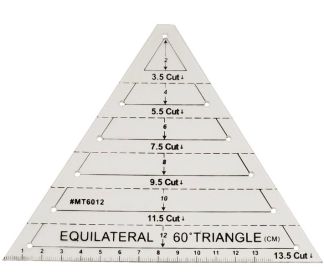 Diamond Patch Ruler Patchwork Tool (Option: Triangle)