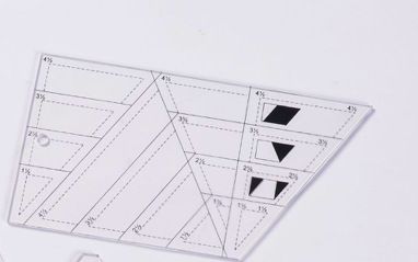 Diamond Patch Ruler Patchwork Tool (Option: Rectangle)